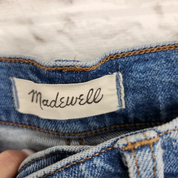 MADWELL The Perfect Vintage Jean  Medium Wash Distressed Size 27 - Picture 6 of 14